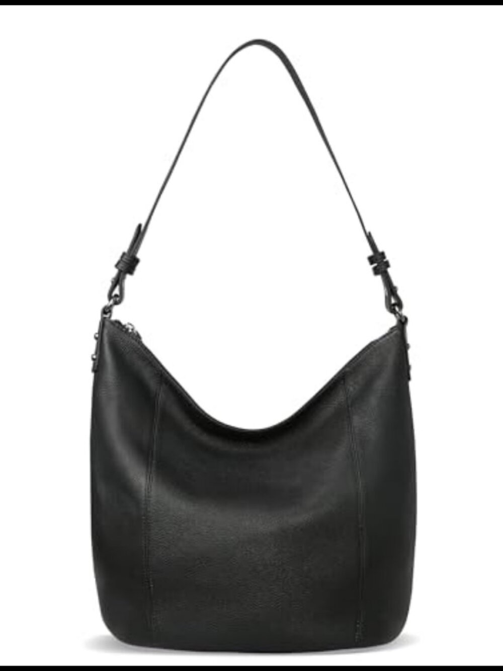 Soft Leather Hobo Shoulder Crossbody Handbag Purse for Women Tote
